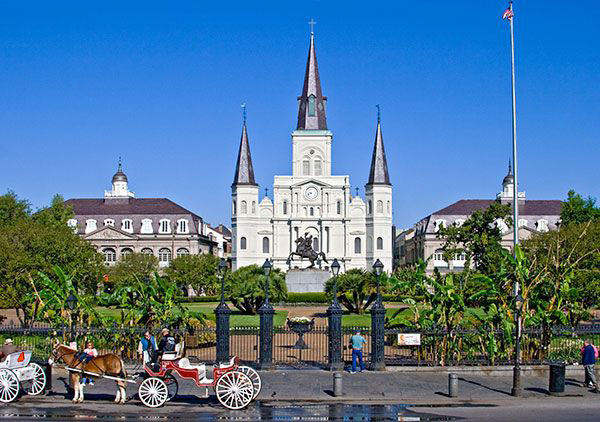 Photo of Jackson Square in New Orleans