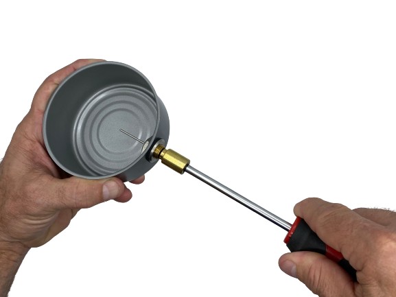 Tightening TC into can