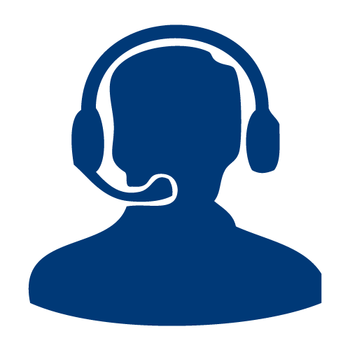 Icon of person with headset