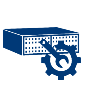 Icon of CALPlex, gear, and wrench
