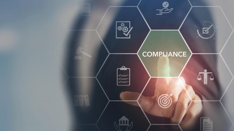 Image showing the word Compliance